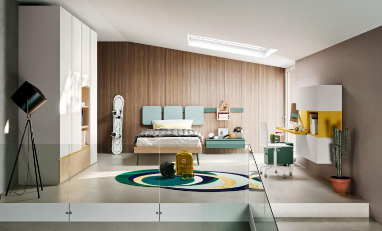 Cameretta Letto a terra 01